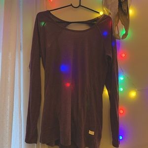 Nicole Miller Activewear Open-back Top